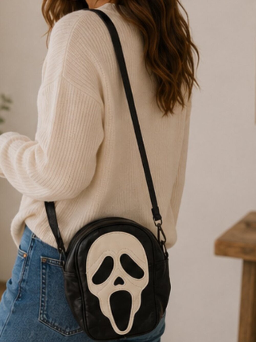 Ghostface/scream crossbody bag